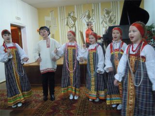 Детский образцовый фольклёрный ансамбль «Криничка».